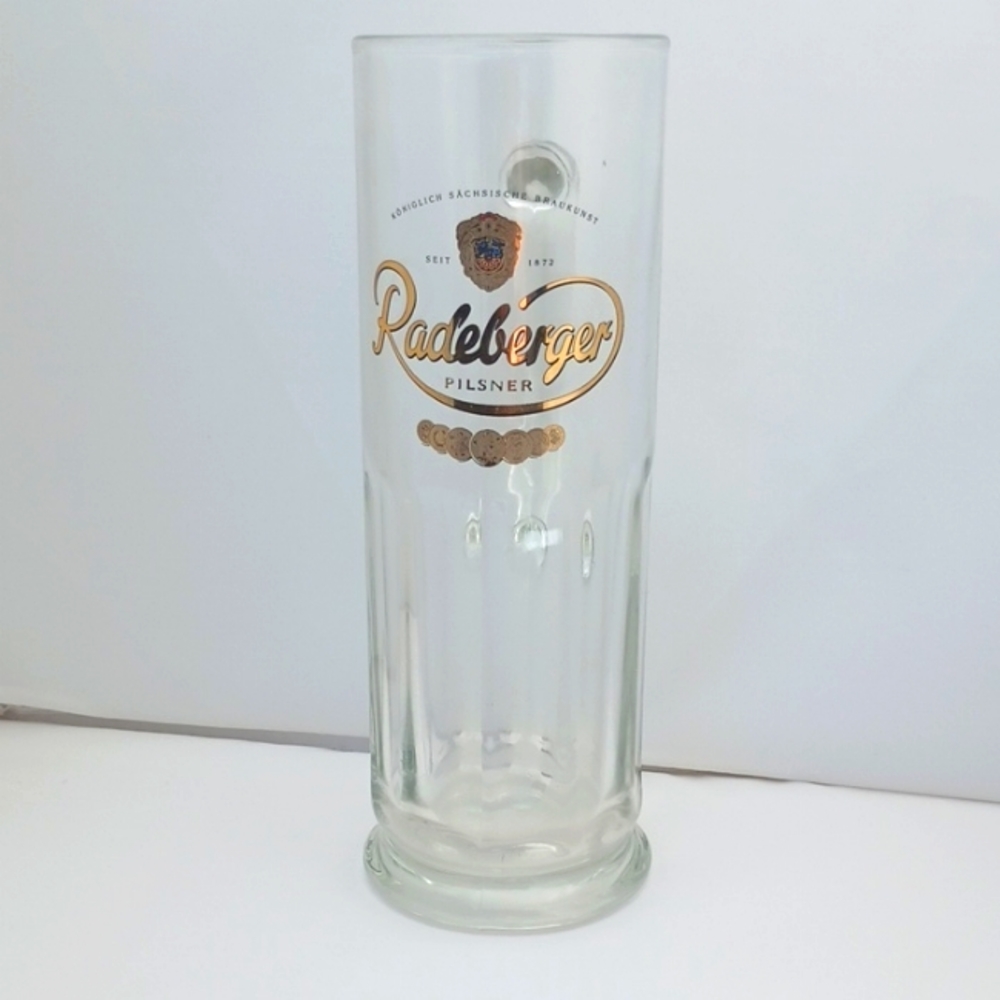 Radeburger Pilsner Glass - Clear 0.3 liter , barley used